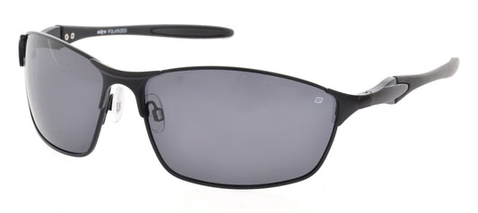 ISLAND SUNGLASSES - Black with Grey polarized lenses