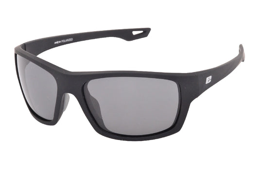 BONDI SUNGLASSES - Black frame with Grey polarized lenses