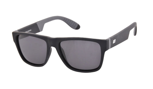 RETRO SUNGLASSES - Black frame with Grey Polarized lenses