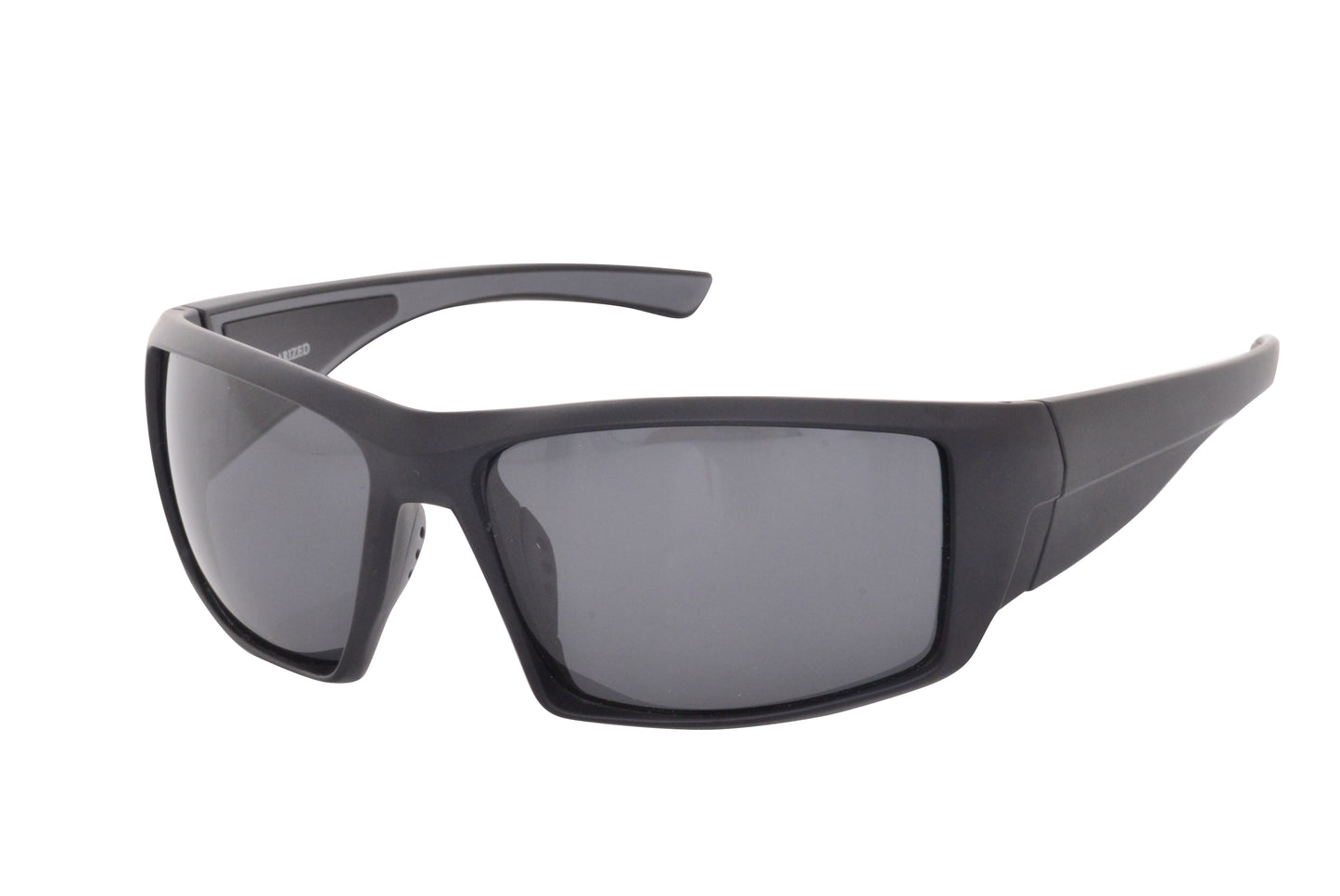 SKULL - Black frame with Grey polarized lenses