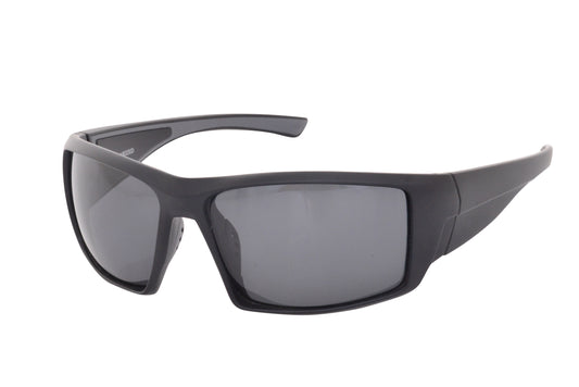 SKULL SUNGLASSES - Black frame with Grey polarized lenses