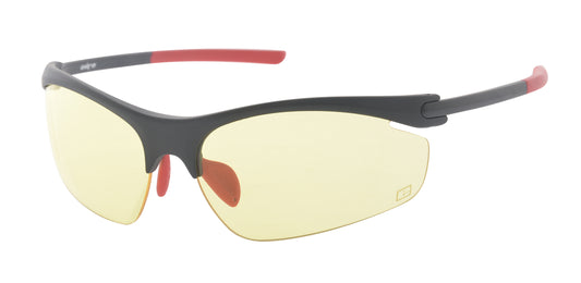 ARROW SUNGLASSES - BLACK frame with Yellow lenses