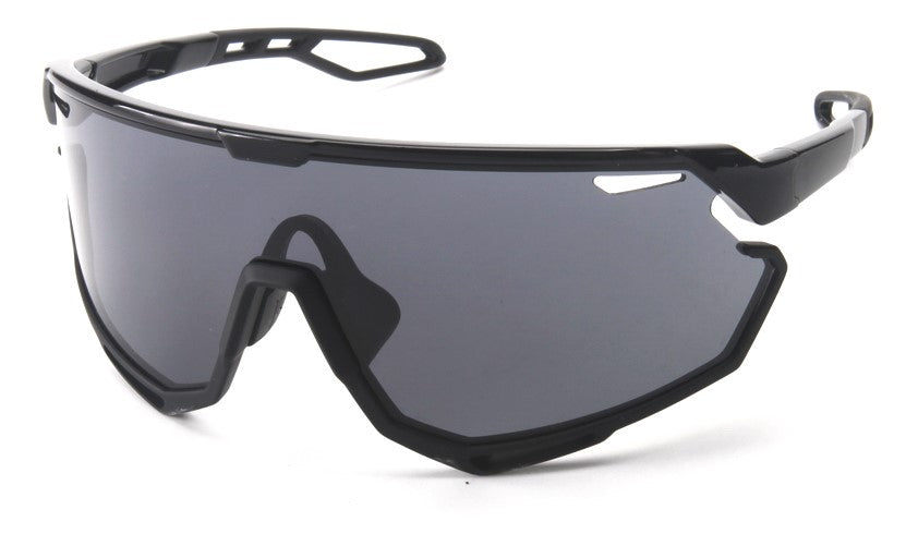 IGNITE SUNGLASSES - Black frame with Grey lenses