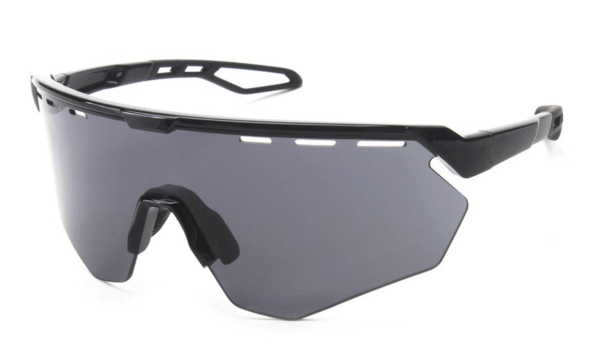 SURGE SUNGLASSES - Black frame with Grey lenses