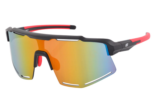 EXTREME - Black frame with Grey lenses & Red mirror coating
