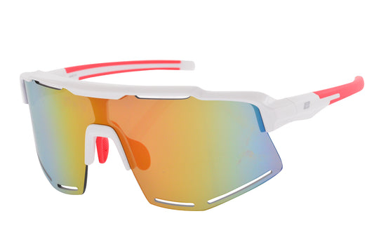EXTREME - White frame with Grey lenses & Red mirror coating
