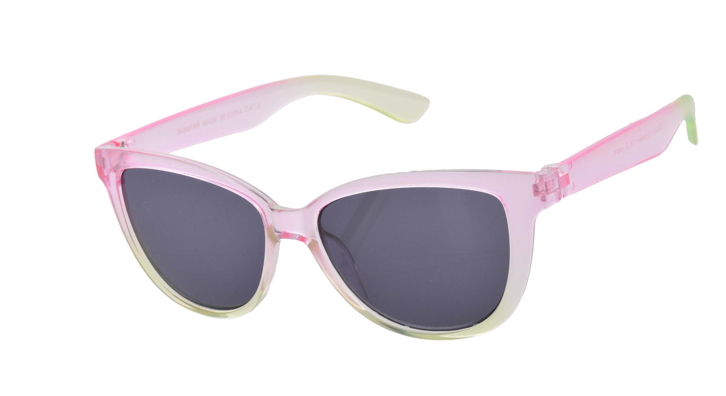 CATS - Kids Pink/Rainbow frame with Grey Polarized lens