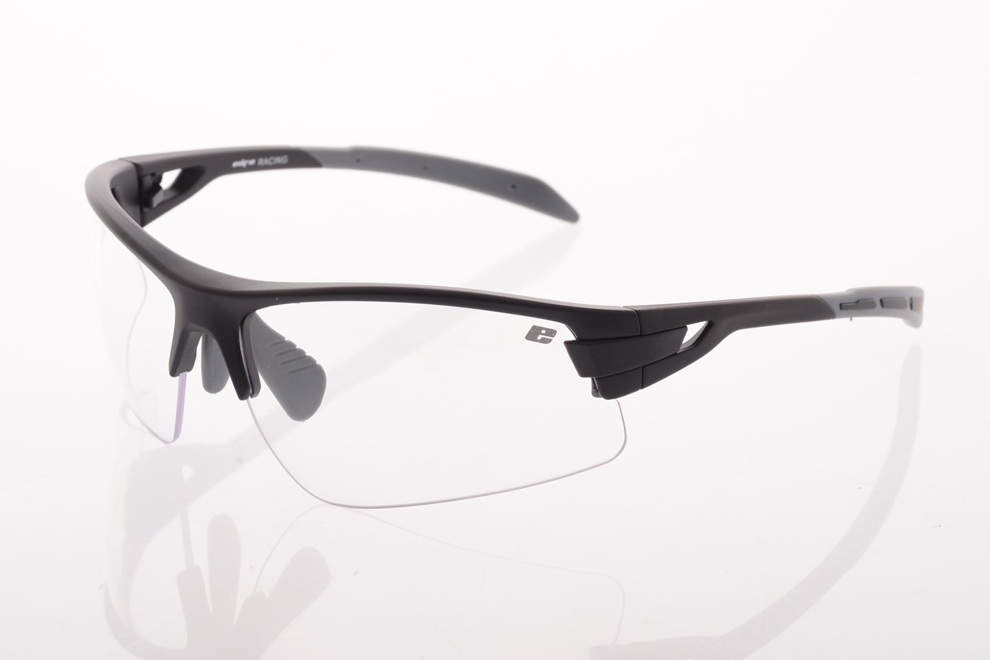 DESCENT SUNGLASSES - Black frame with Clear to Grey Photochromatic lenses